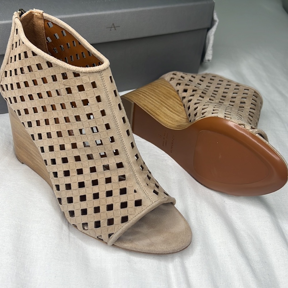 Aquatalia ‘Nikita’ Suede Wedge